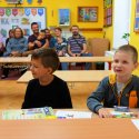 První školní den v první třídě